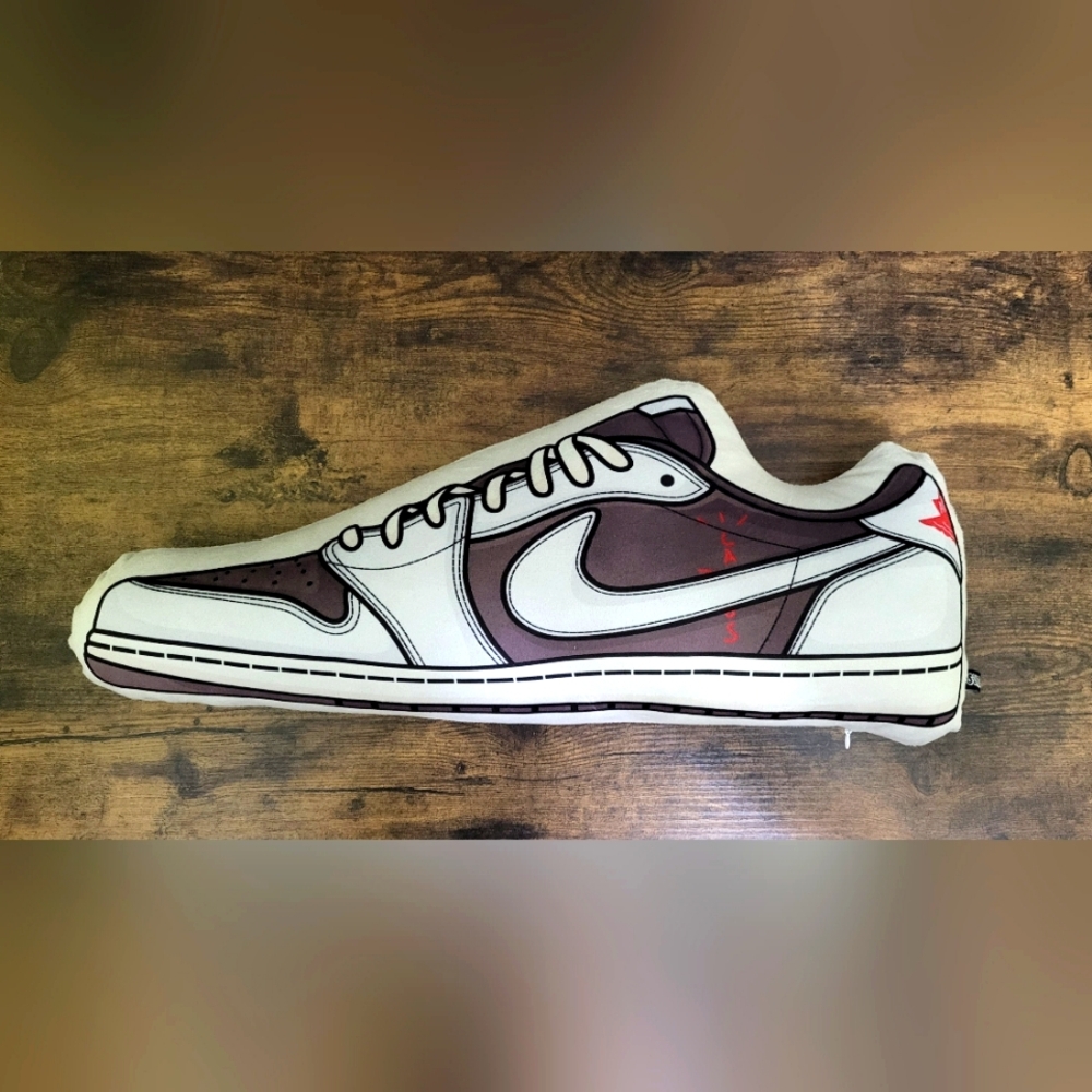 Reverse Mocha Low AJ1 Sneaker Pillow